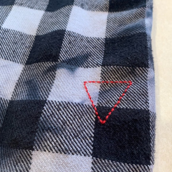 Guess Long-Sleeve black and grey cotton shirt - Picture 3 of 6